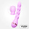 Siren - Purple Rechargeable Twist Vibrator with Gyrating Tip