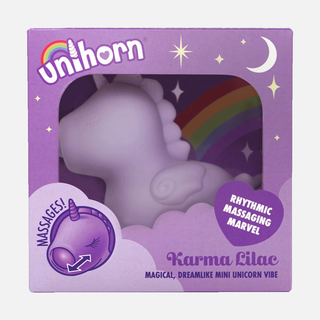 Unihorn - Heart Throb Air Pulse Clitorial Stimulator - Lilac