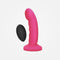 Ripple - 6 Inch Rechargeable & Remote Controlled Pink Vibrating Dildo